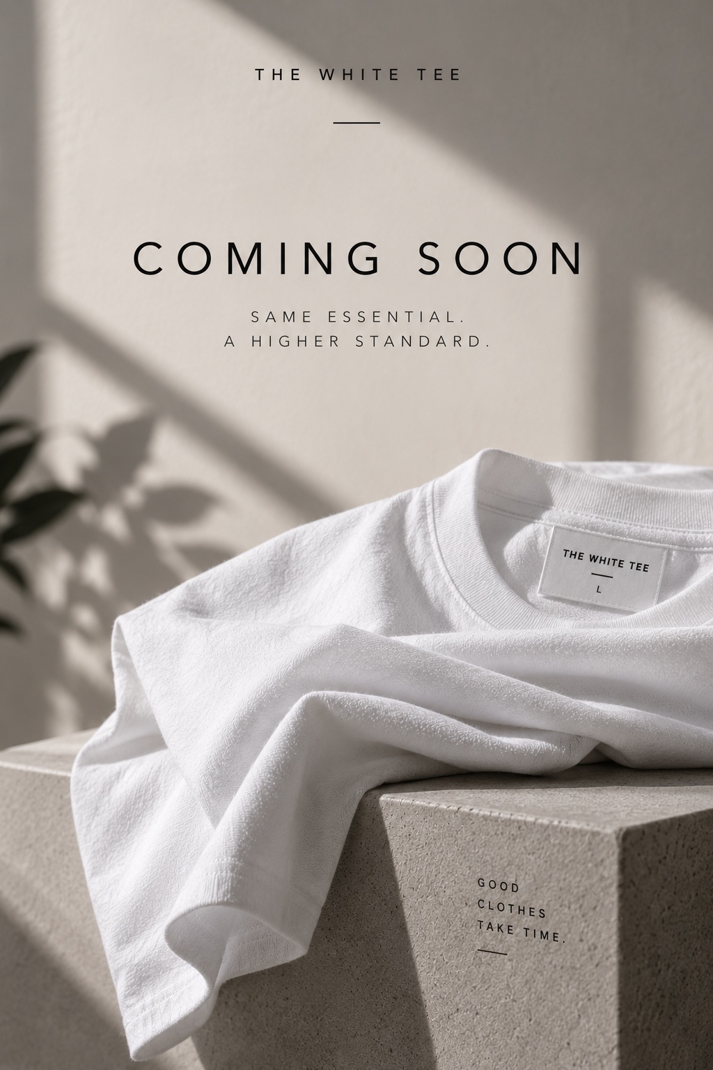 The White Tee coming soon preview