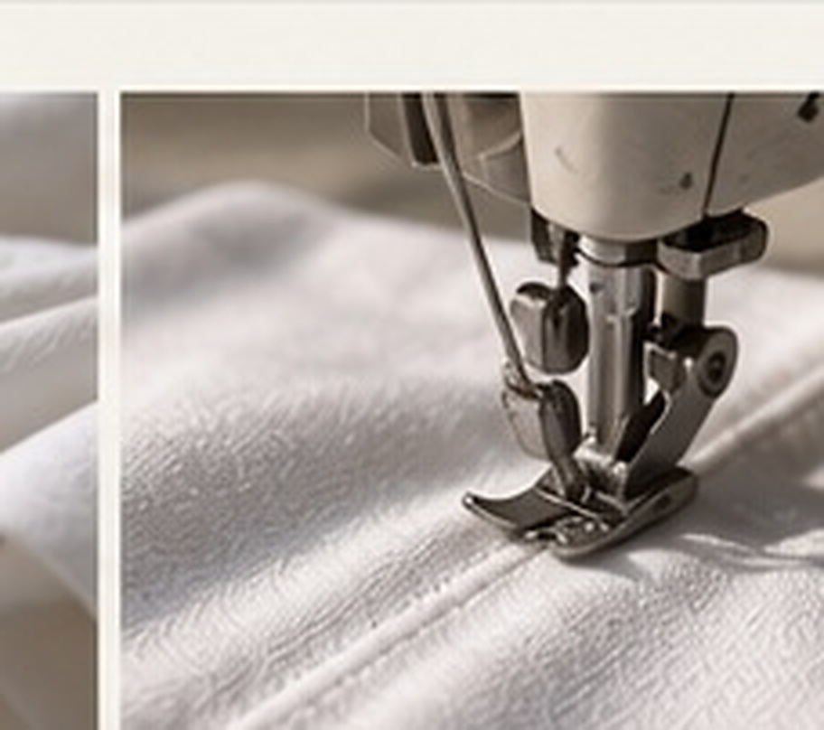 Precision sewing and finishing detail
